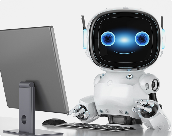Team working with AI assistant