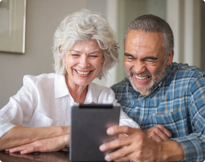 Family member video calling through care app